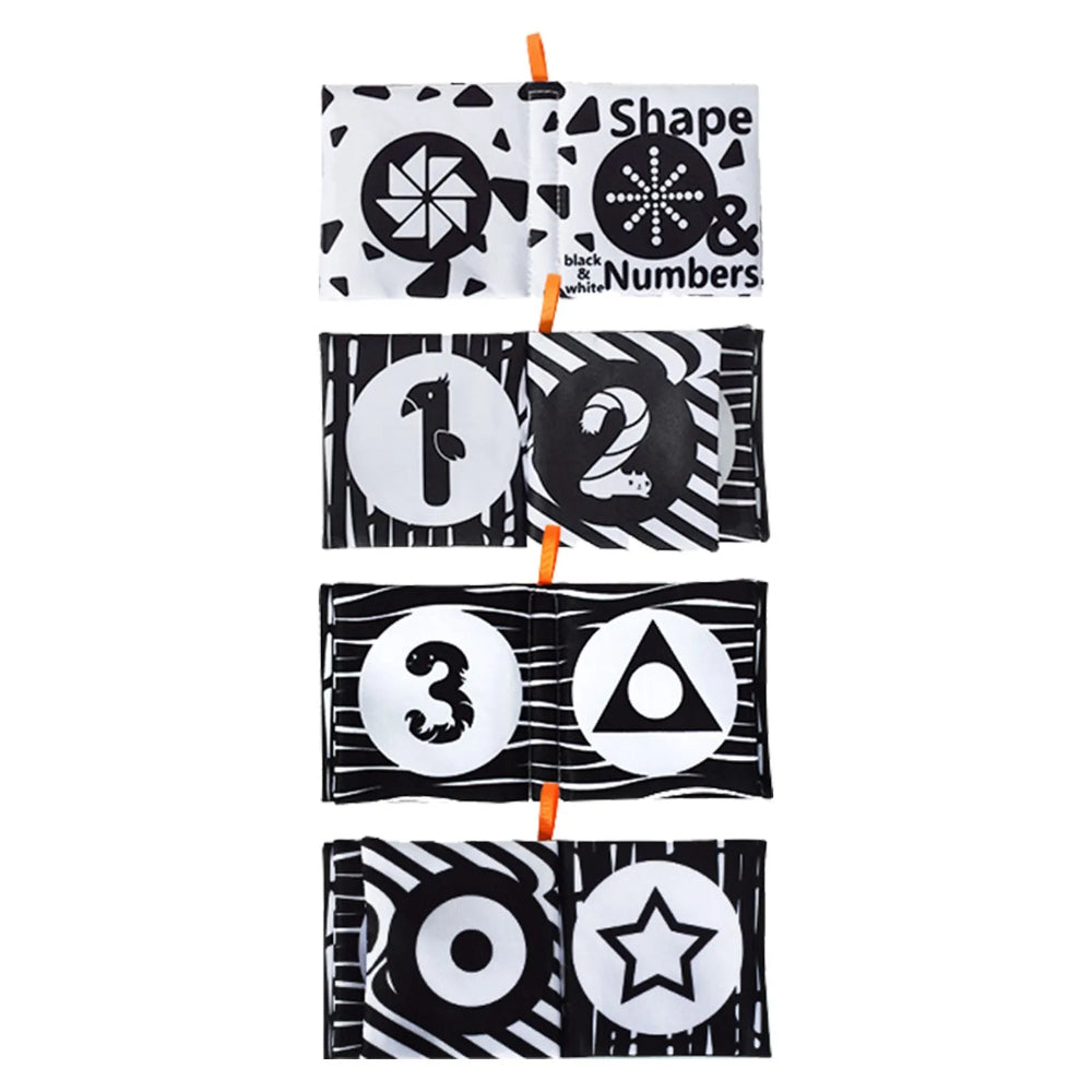 Baby Toys Shape & Numbers Soft Activity Book - Xindee
