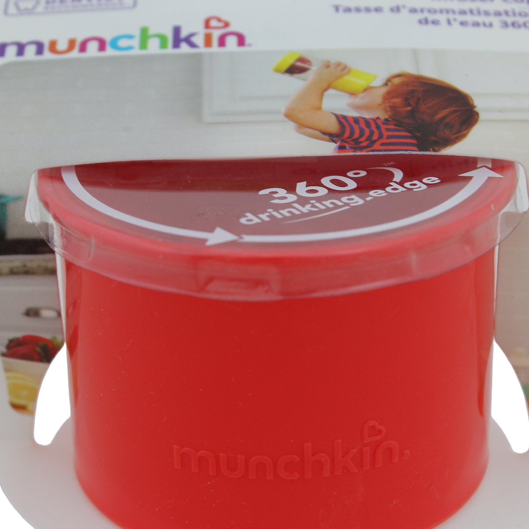 Munchkin Miracle 360° Fruit Infuser Cup – Red
