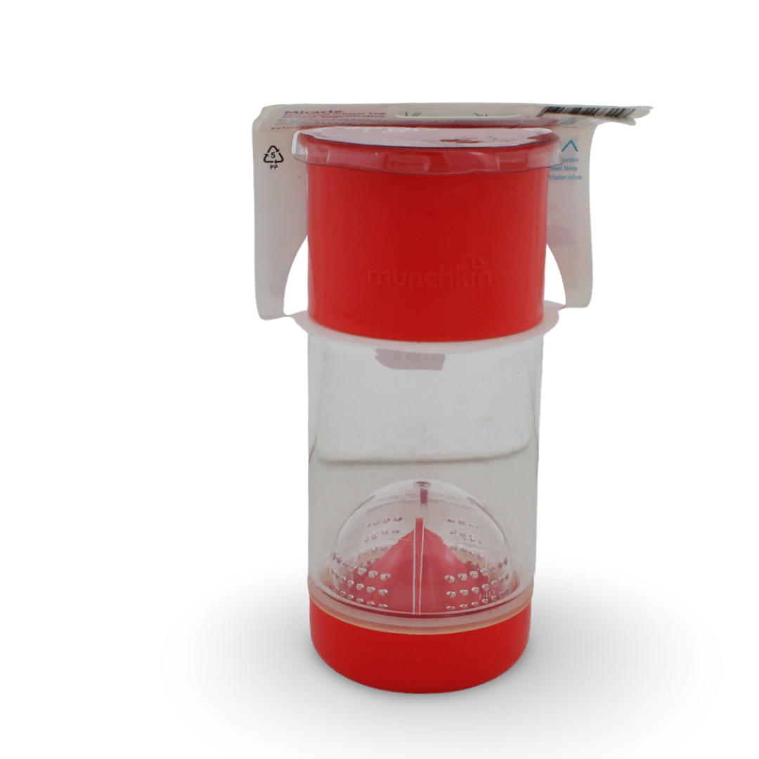 Munchkin Miracle 360° Fruit Infuser Cup – Red