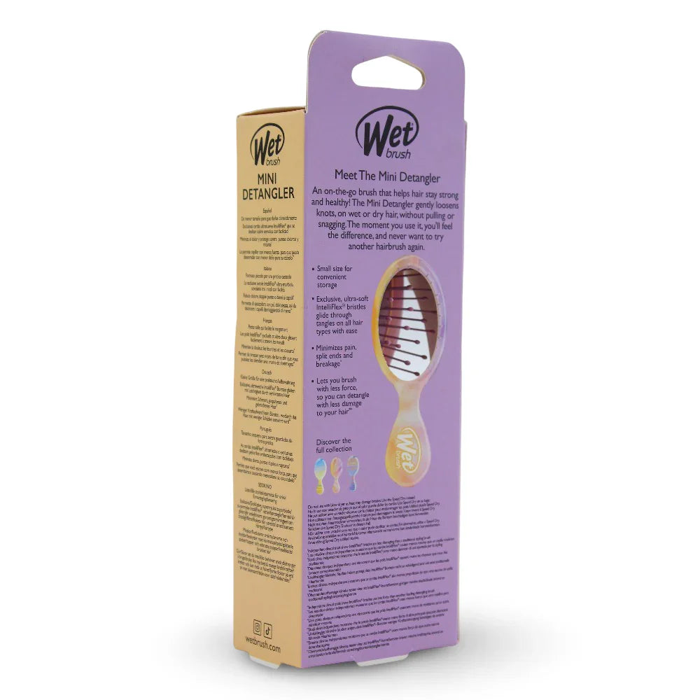 Wet Brush Mini Detangler Desert Afterglow - Pink
