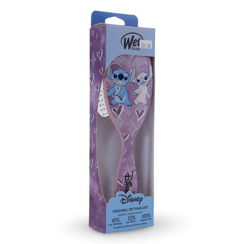 Wet Brush Original Detangler Hair Brush with Ultra Soft Intelliflex Bristles – Lilo & Stitch