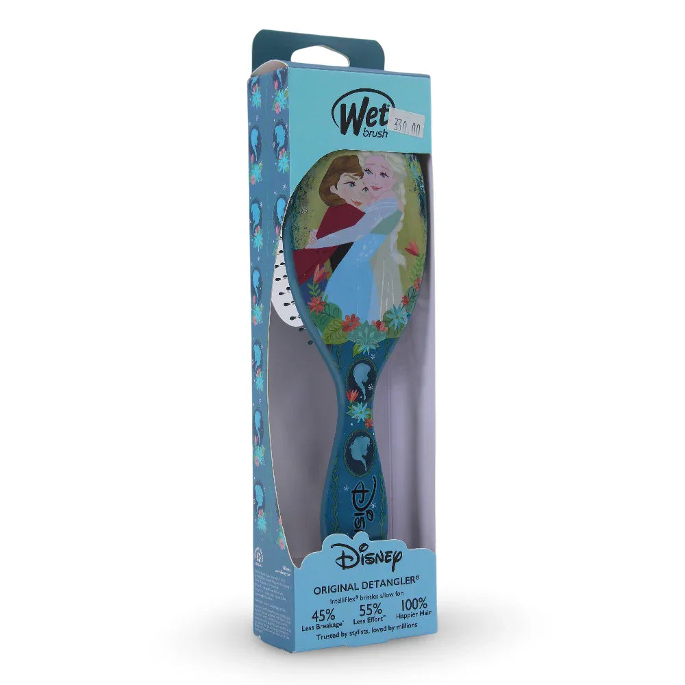 Wet Brush Original Detangler – Elsa & Anna Ultra Soft Intelliflex Bristles Hairbrush