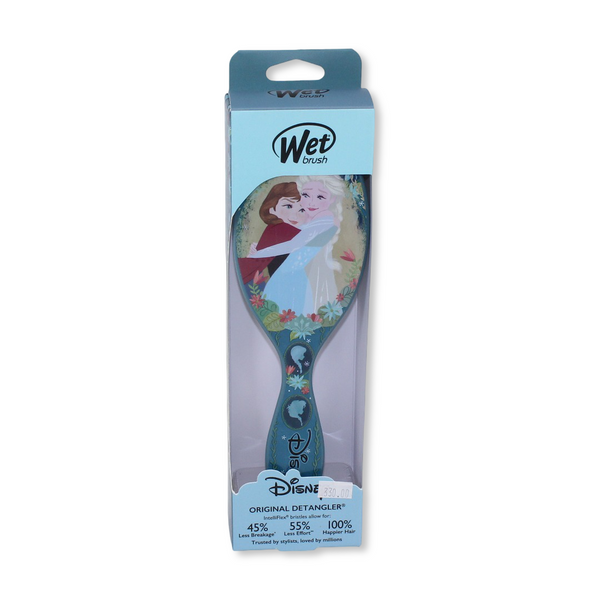 Wet Brush Original Detangler – Elsa & Anna Ultra Soft Intelliflex Bristles Hairbrush