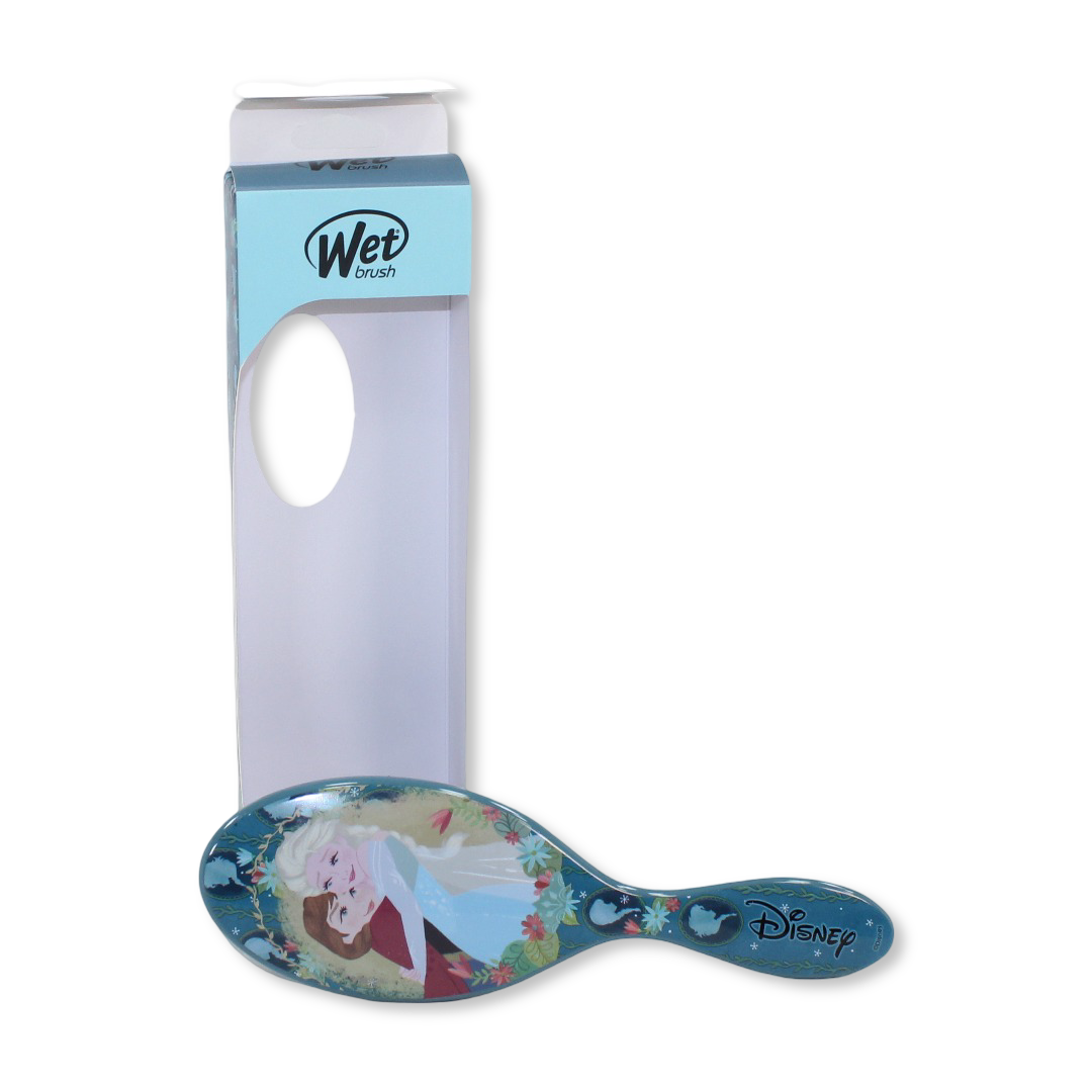 Wet Brush Original Detangler – Elsa & Anna Ultra Soft Intelliflex Bristles Hairbrush