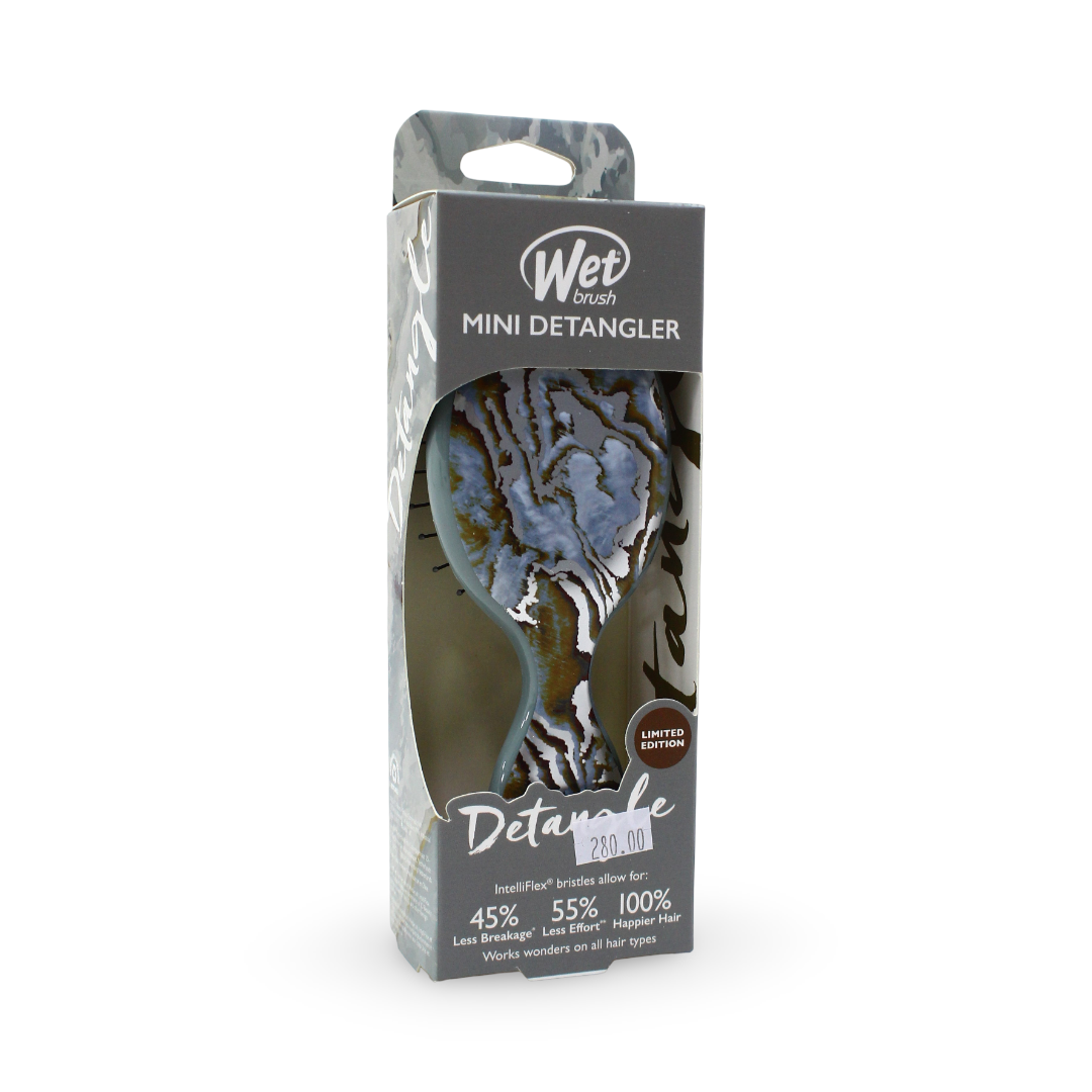 et Brush Mini Detangler Hair Brush – Engineered Nature Grey