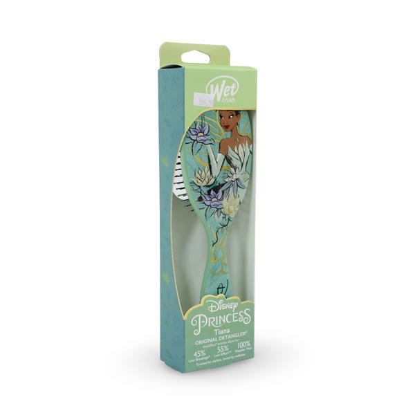 Wet Brush Original Detangler Disney Princess Tiana Hair Brush – Mint Green