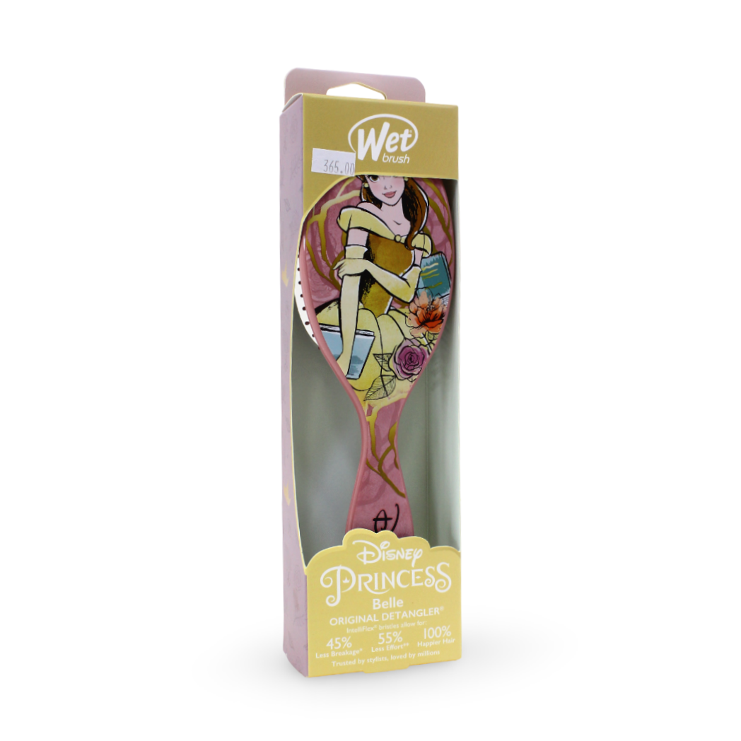 Wet Brush Original Detangler Disney Princess Belle Hair Brush – Pink