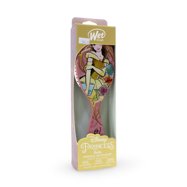 Wet Brush Original Detangler Disney Princess Belle Hair Brush – Pink