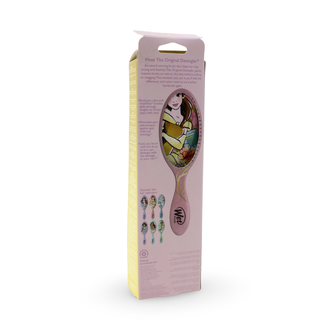 Wet Brush Original Detangler Disney Princess Belle Hair Brush – Pink