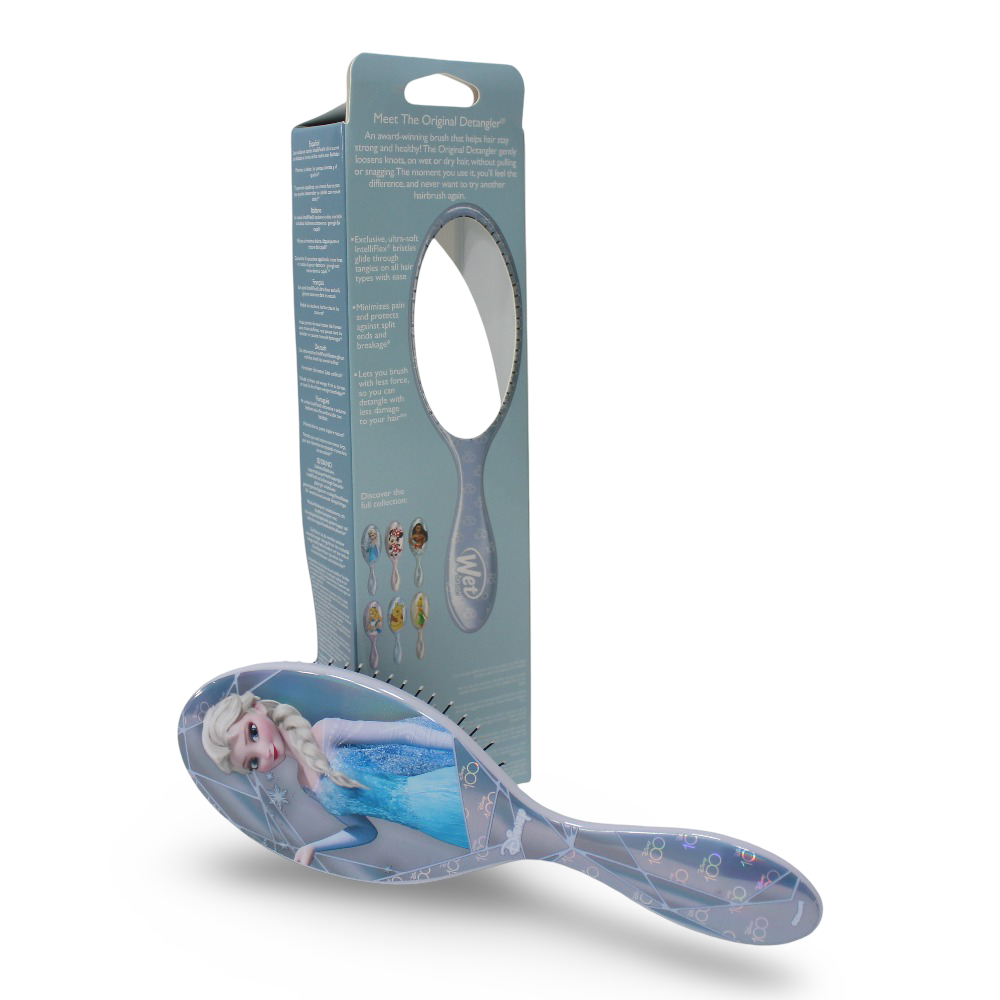Wet Brush Original Detangler – Frozen Elsa Children’s Round Hairbrush