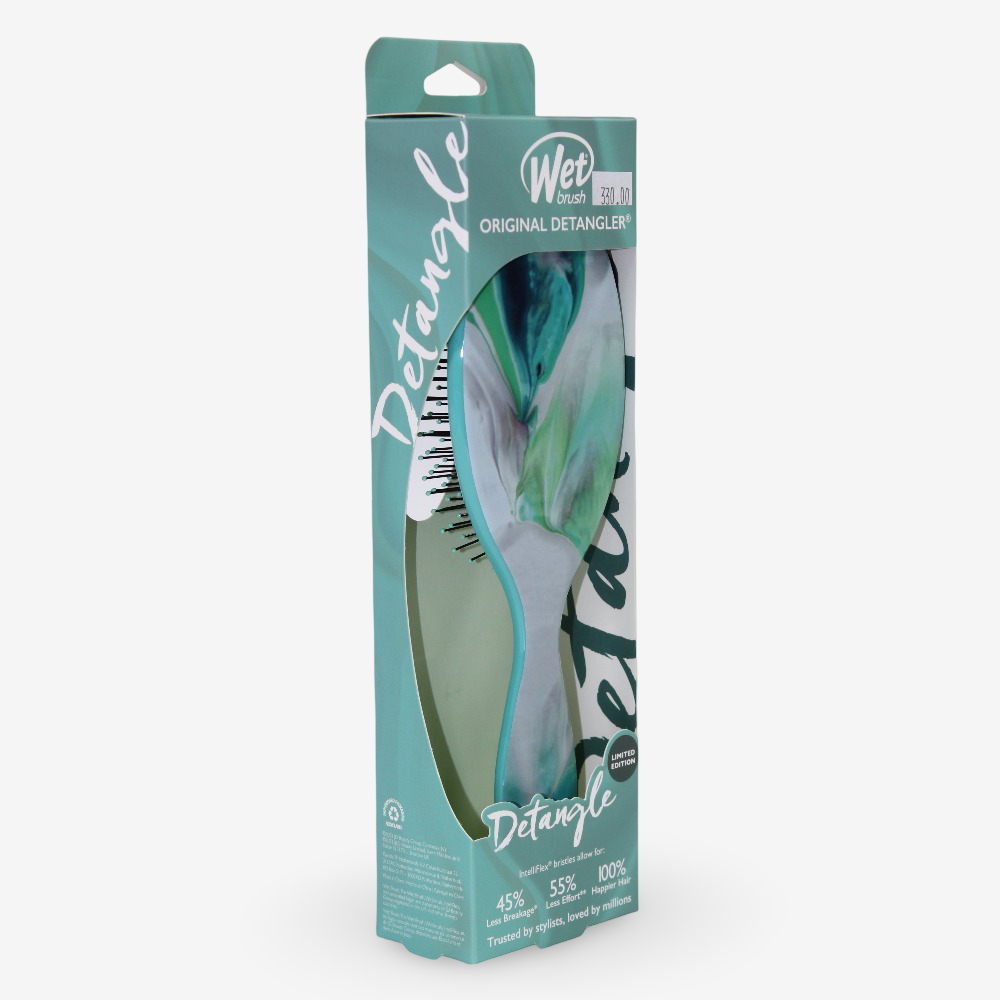 Wet Brush Fluidity Original Detangling Liquid - Tie Dye, Aqua