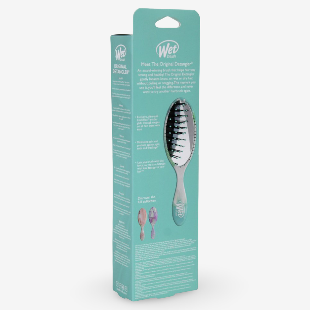 Wet Brush Fluidity Original Detangling Liquid - Tie Dye, Aqua