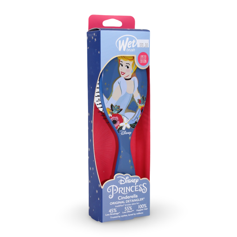Wet Brush Original Detangling Brush - Cinderella Children’s Round Hairbrush - Assortments