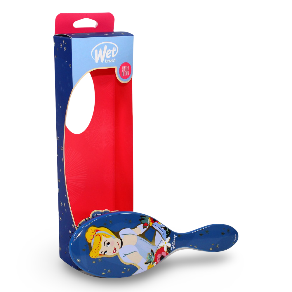 Wet Brush Original Detangling Brush - Cinderella Children’s Round Hairbrush