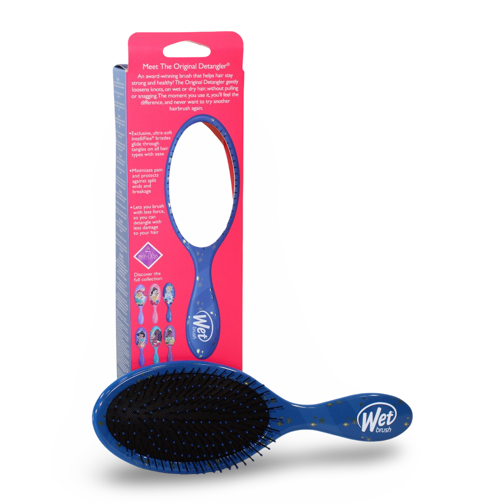 Wet Brush Original Detangling Brush - Cinderella Children’s Round Hairbrush