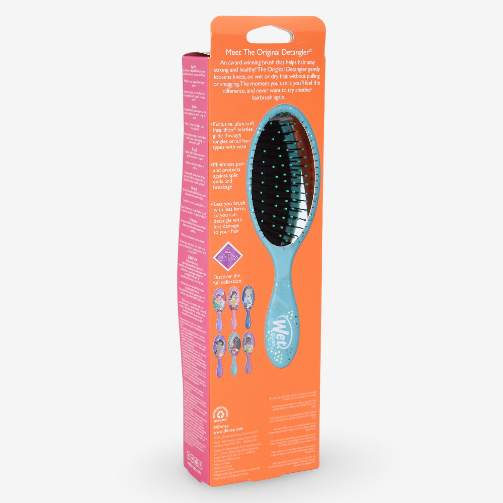 Wet Brush Original Green Detangler Ultimate Princess Edition - Moana & Pua