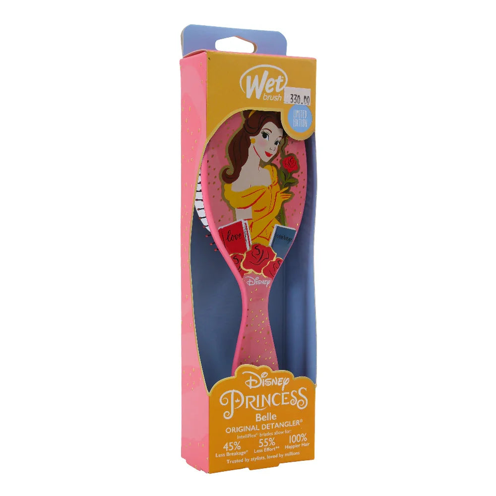 Wet Brush Original Detangler Princess Hairbrush – Belle Children’s Round Hairbrush