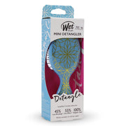 Wet Brush Mini Detangler Geos Hair Brush Travel Lagoon