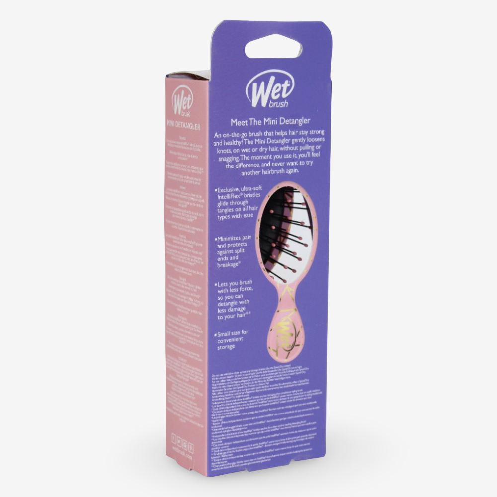 Wet Brush Mini Detangle – Geo Hearts