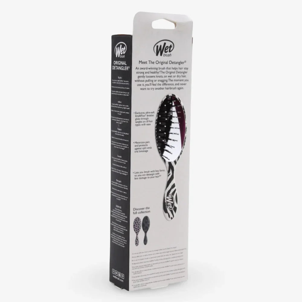 Wet Brush Original Detangler Safari, Zebra