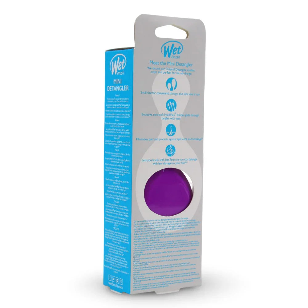 Wet Brush Mini Detangler – Purple