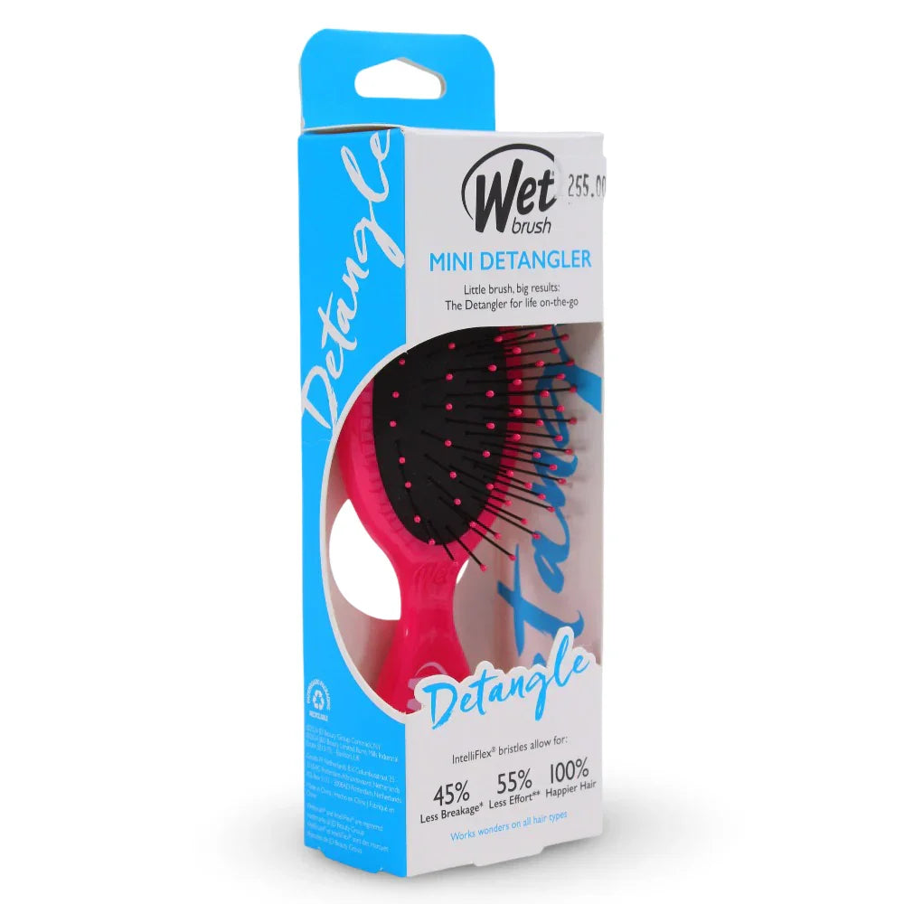 Wet Brush Mini Detangler – Pink
