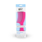 Wet Brush Detangling Comb – Pink