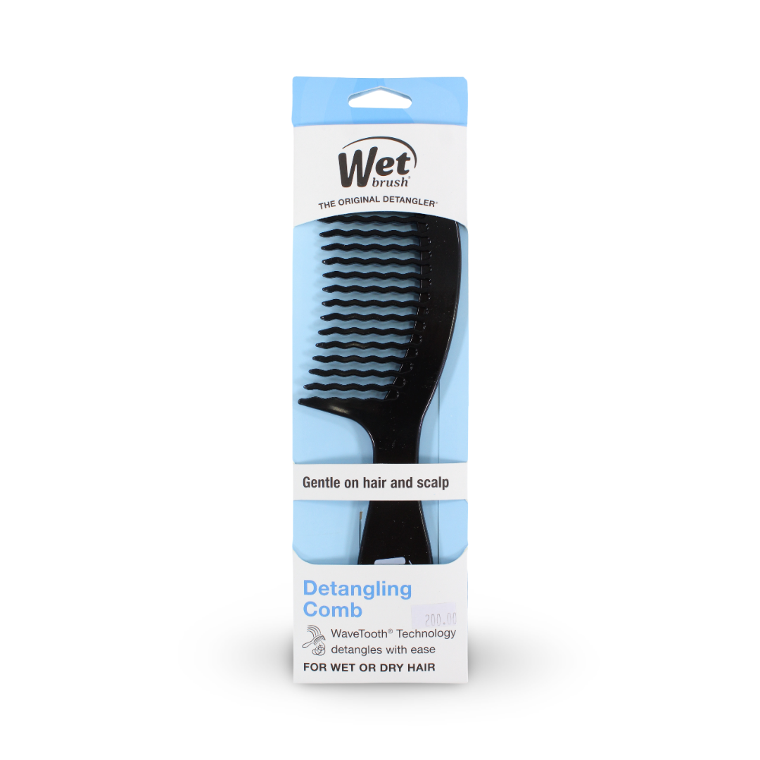 Wet Brush Detangling Comb – Black