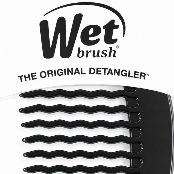 Wet Brush Detangling Comb – Black