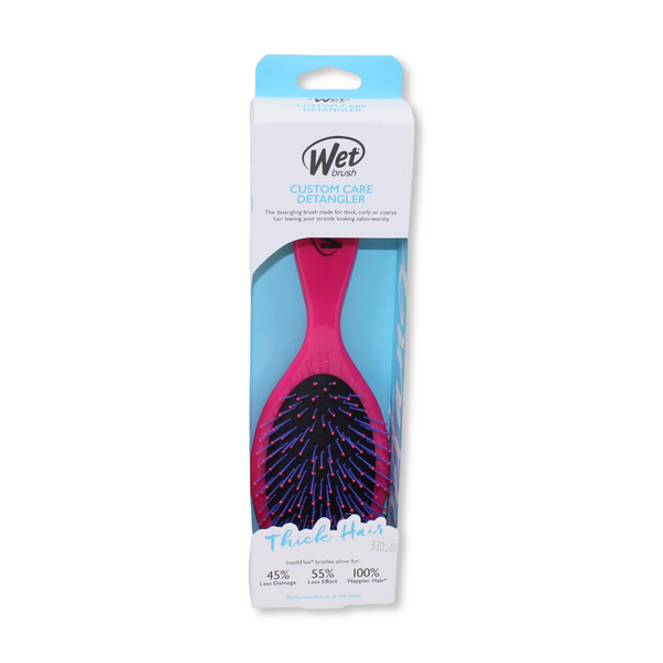Wet Brush Thick Hair Custom Care Detangler - Pink