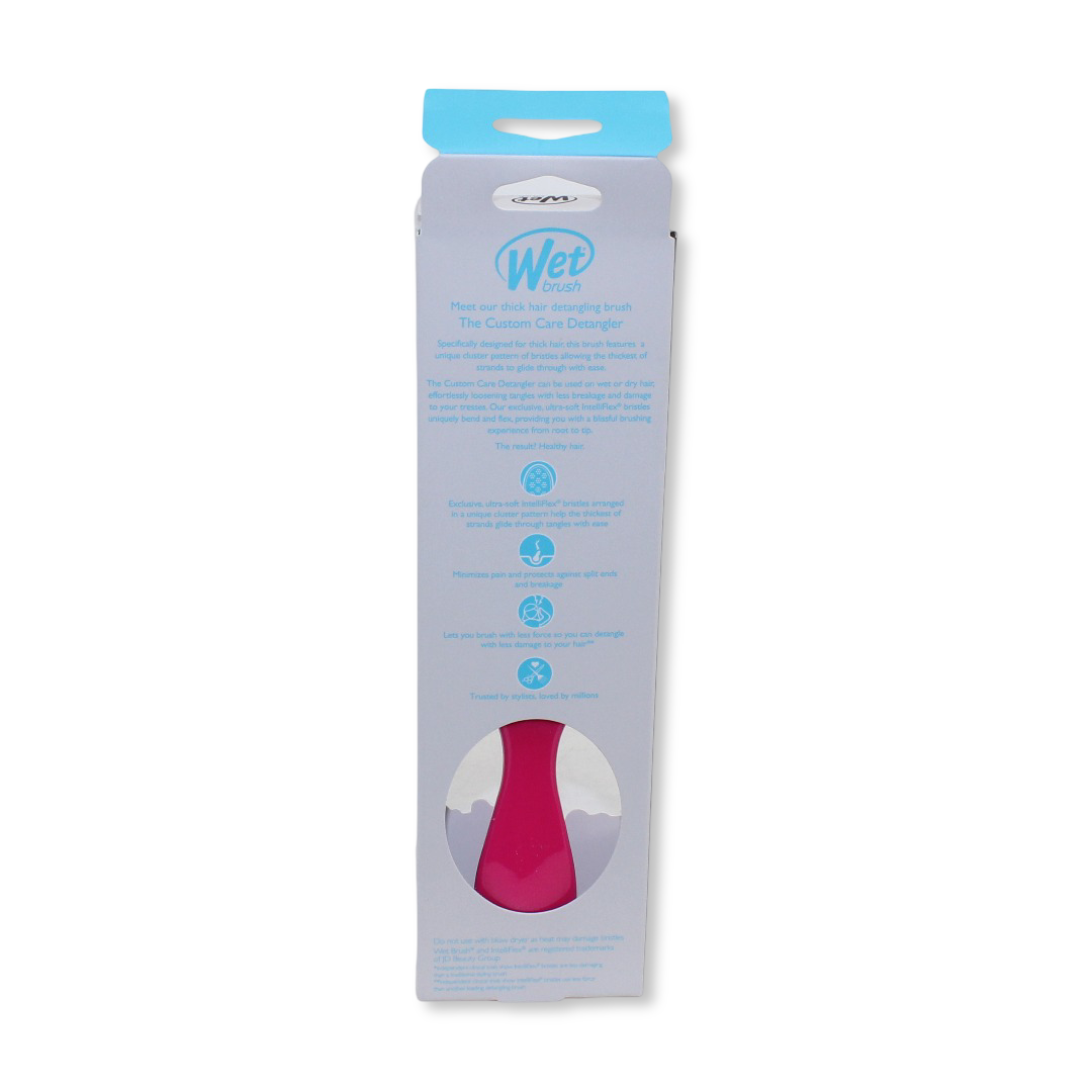 Wet Brush Thick Hair Custom Care Detangler - Pink