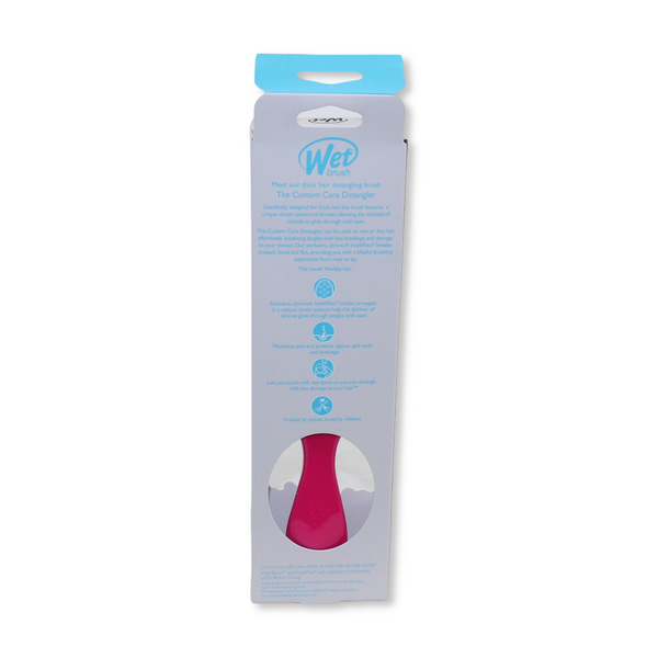 Wet Brush Thick Hair Custom Care Detangler - Pink