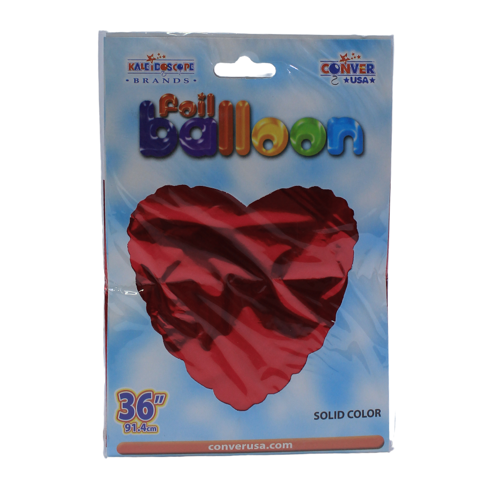 Red Heart Foil Balloon – 91.4 cm