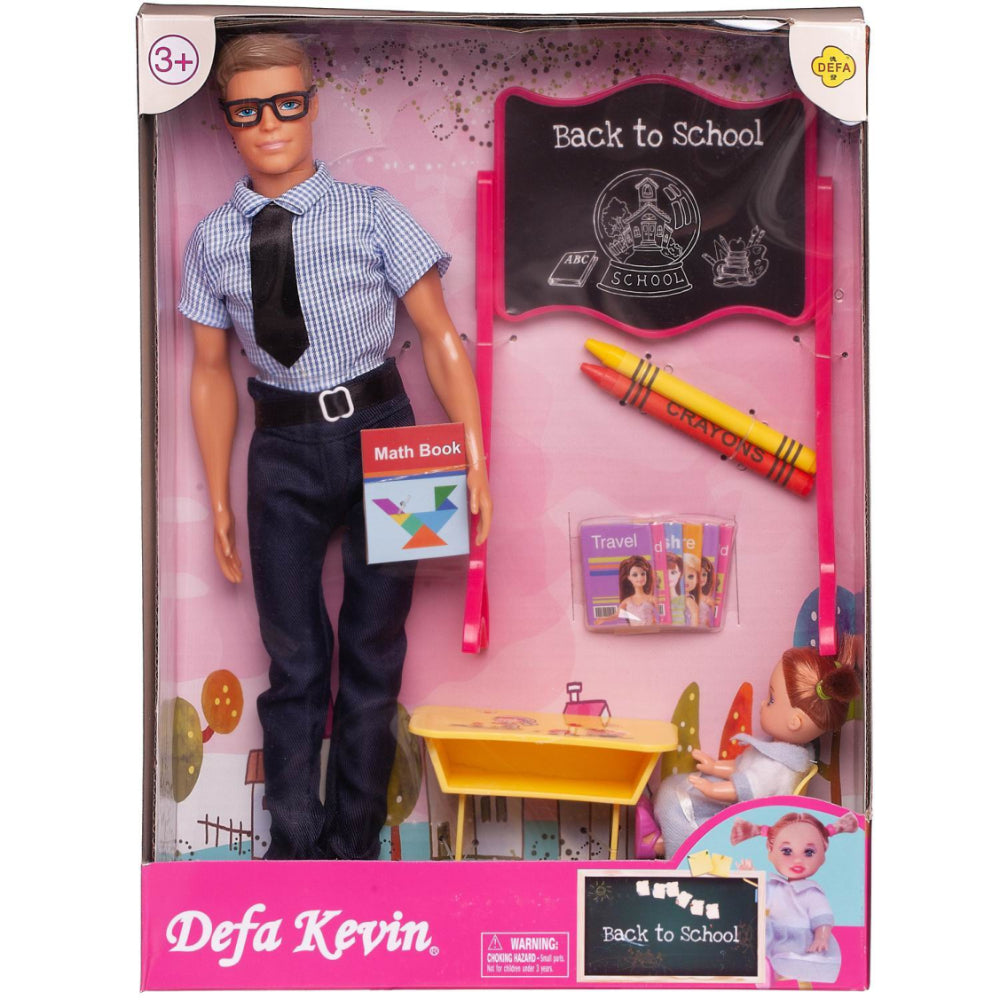 Defa Kevin – Back to School Doll - Toys