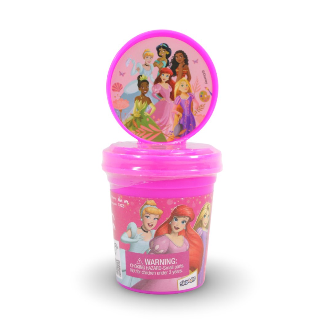 Skoodle Disney Princess 3 oz Dough with Figure Stamper