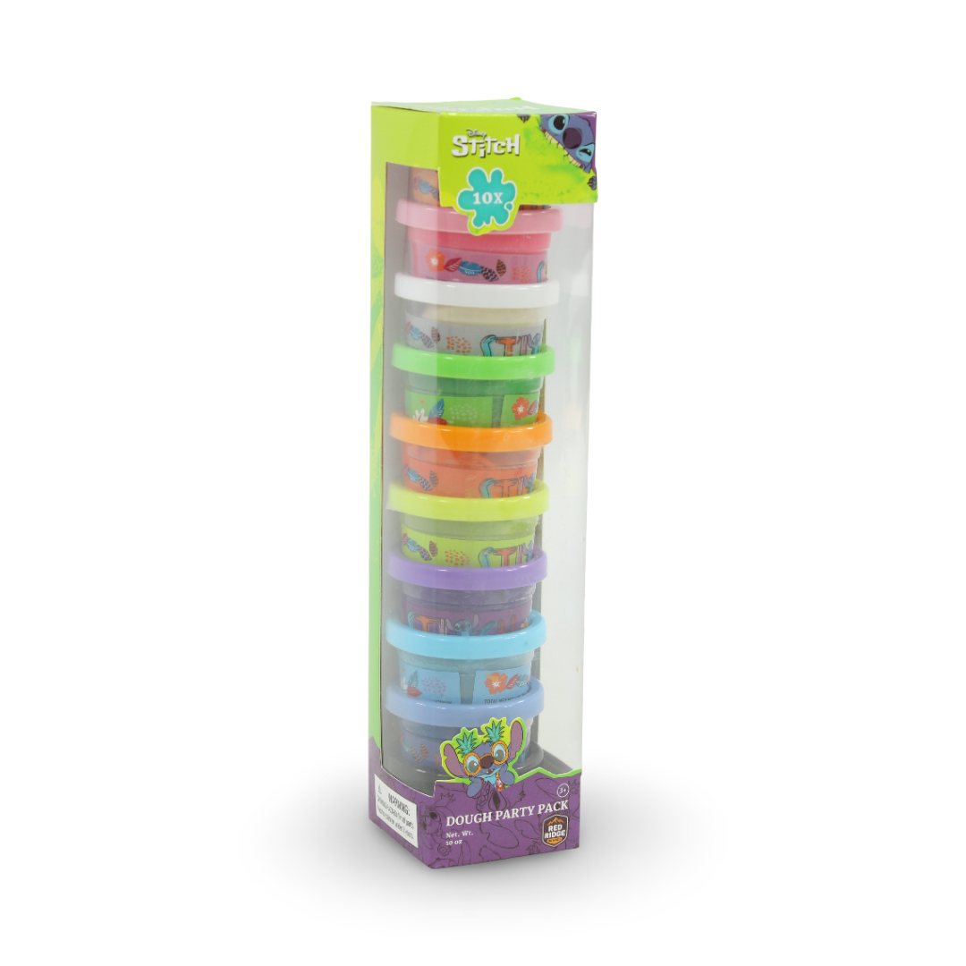 Skoodle Disney Lilo & Stitch Dough Party Pack – 10 Pieces