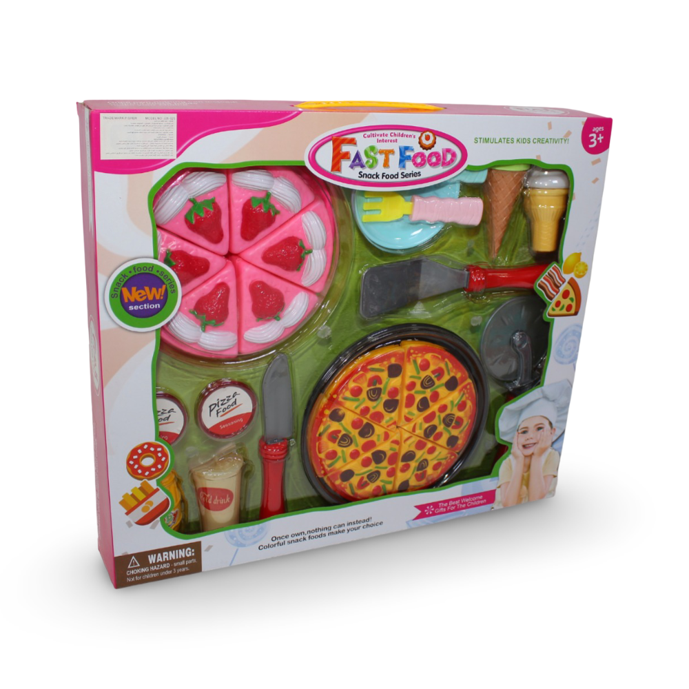 Fast Food Series Pizza Role Play Toy Set