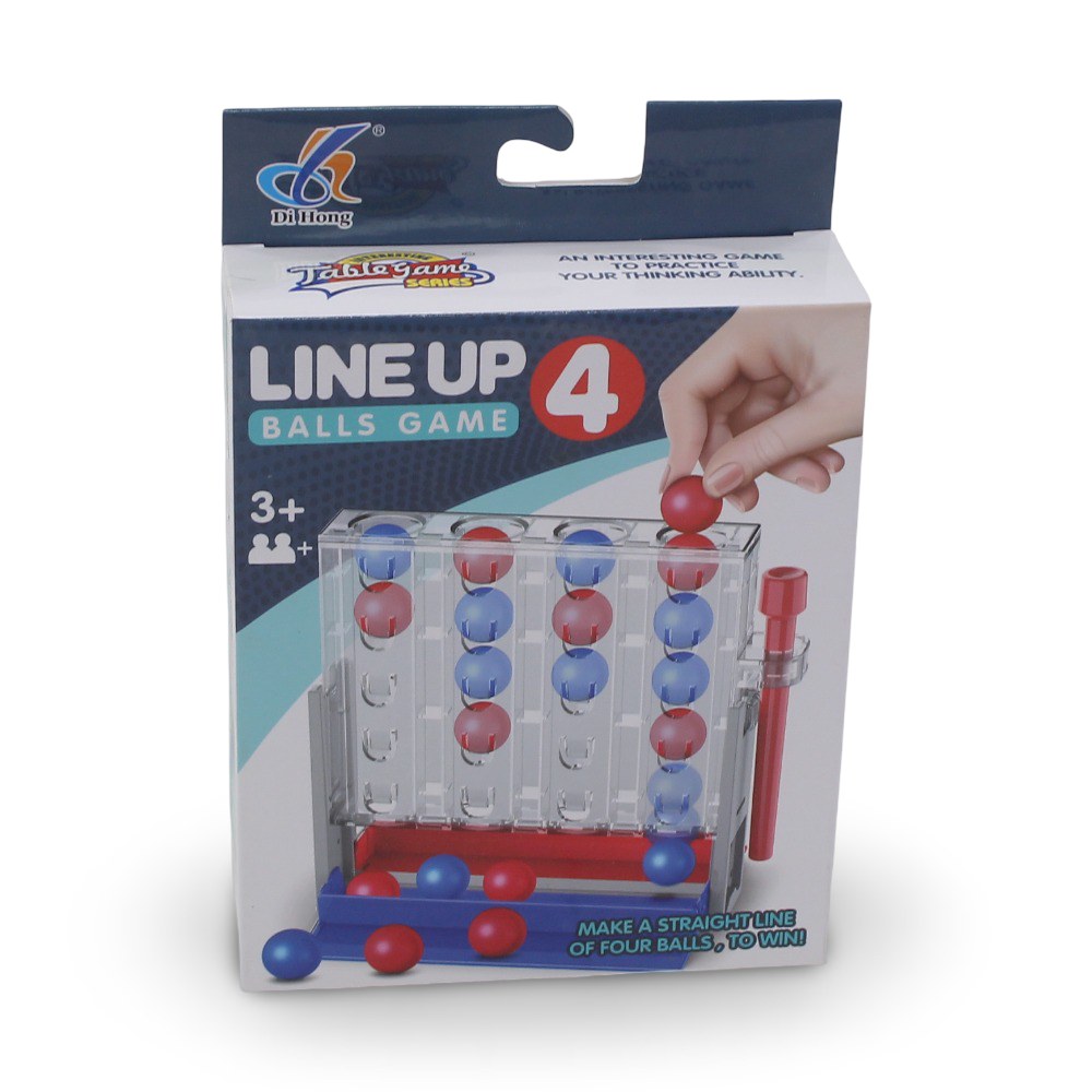 Line Up 4 Balls Game