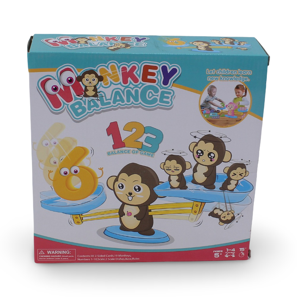 Monkey Balance Math Game