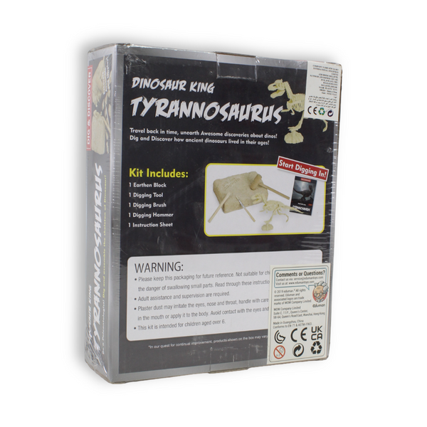 Dig & Discover Tyrannosaurus Eduman Tyrannosaurus Dig Kit