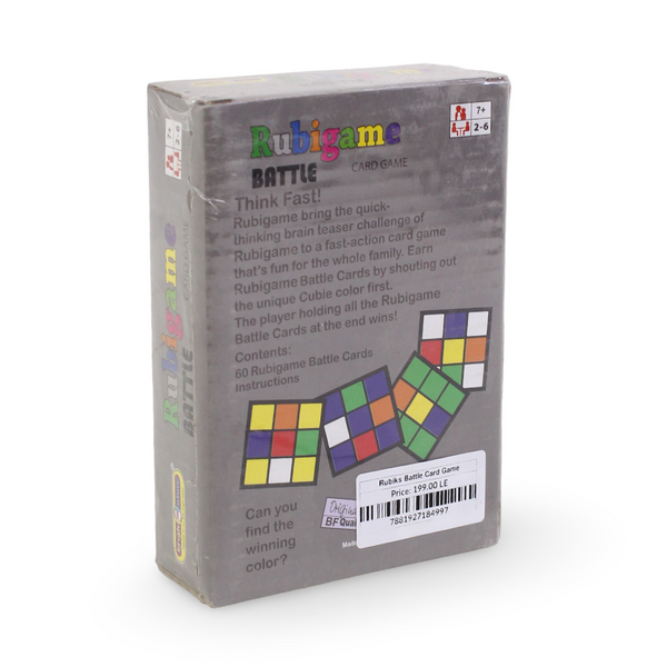 Rubik's Battle Card Game