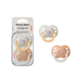 Tommee Tippee Ultimate Fit Orthodontic Silicone Pacifiers 0-6m – Salmon