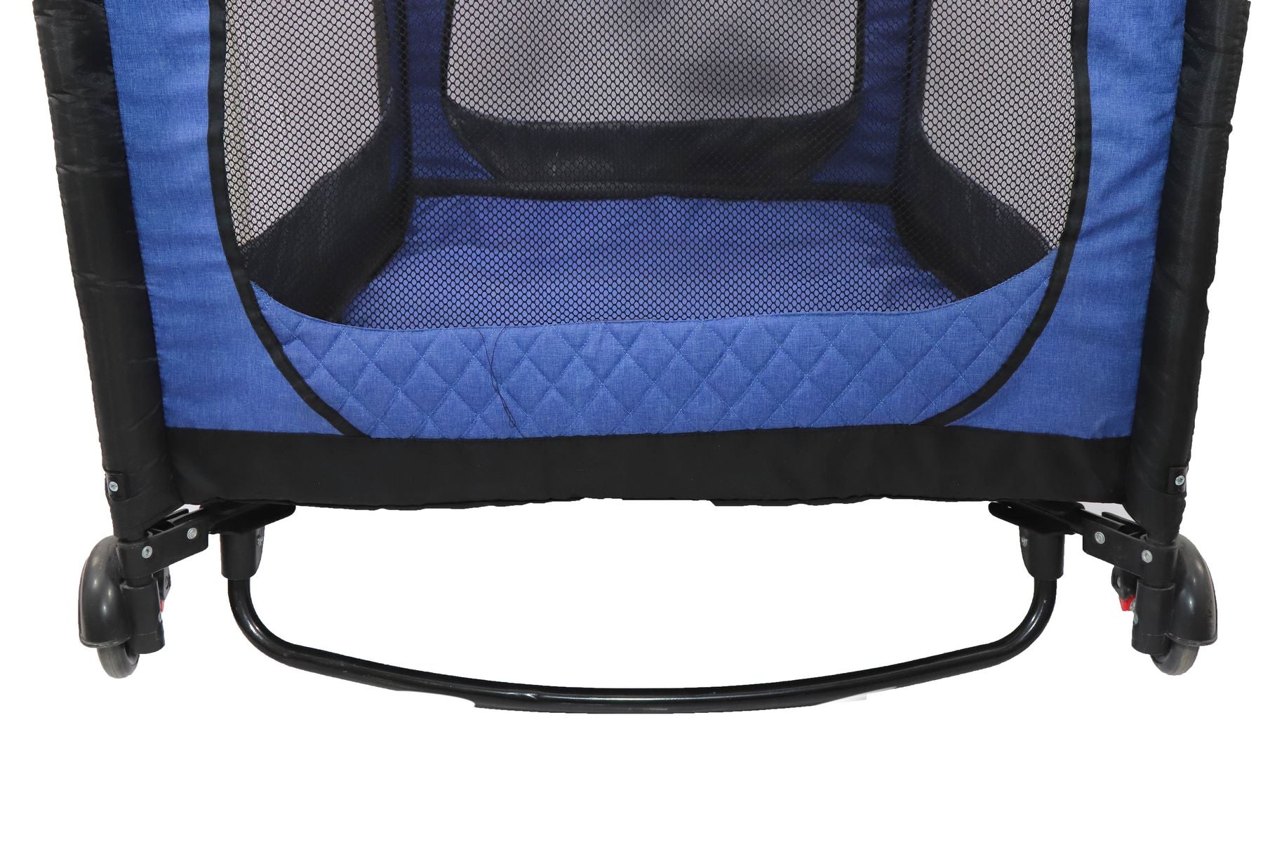 Baby Play Pen  Premium Waterproof Linen – Blue