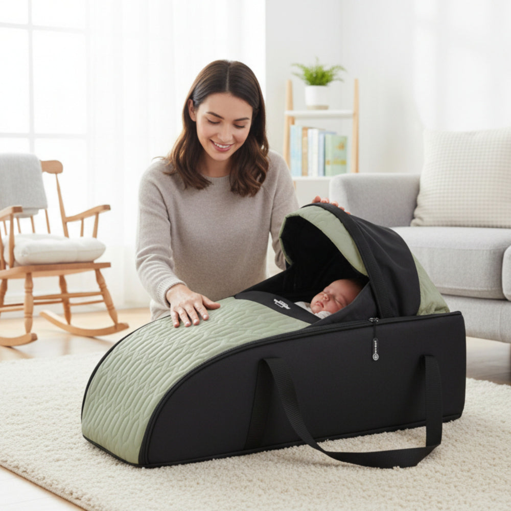 Petit Bebe Carry Cot Allure 0-12m – Beige