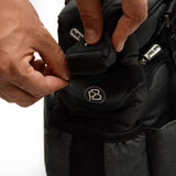 Petit Bebe Baby Diaper Bag Premium – Black & Black