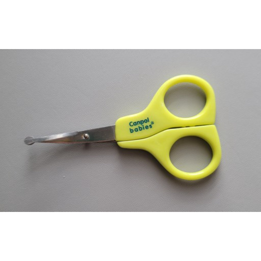 Canpol Babies Round Tip Baby Nail Scissors – Yellow