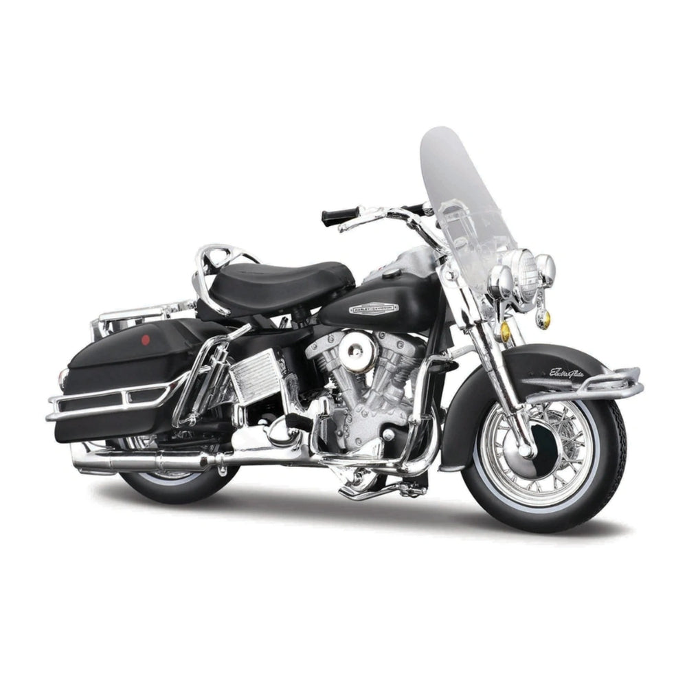 Maisto 1:18 Scale Die-Cast Motorcycle 1966 Harley-Davidson FLH Electra Glide