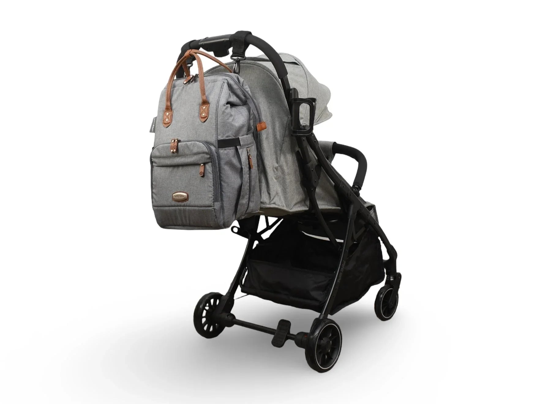 Petit Bebe Premium Max Diaper Bag – Grey