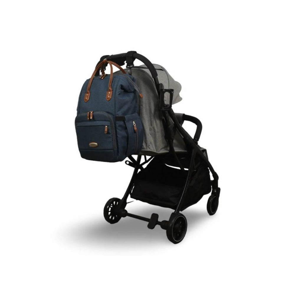 Petit Bebe Premium Max Diaper Bag  – Dark Blue