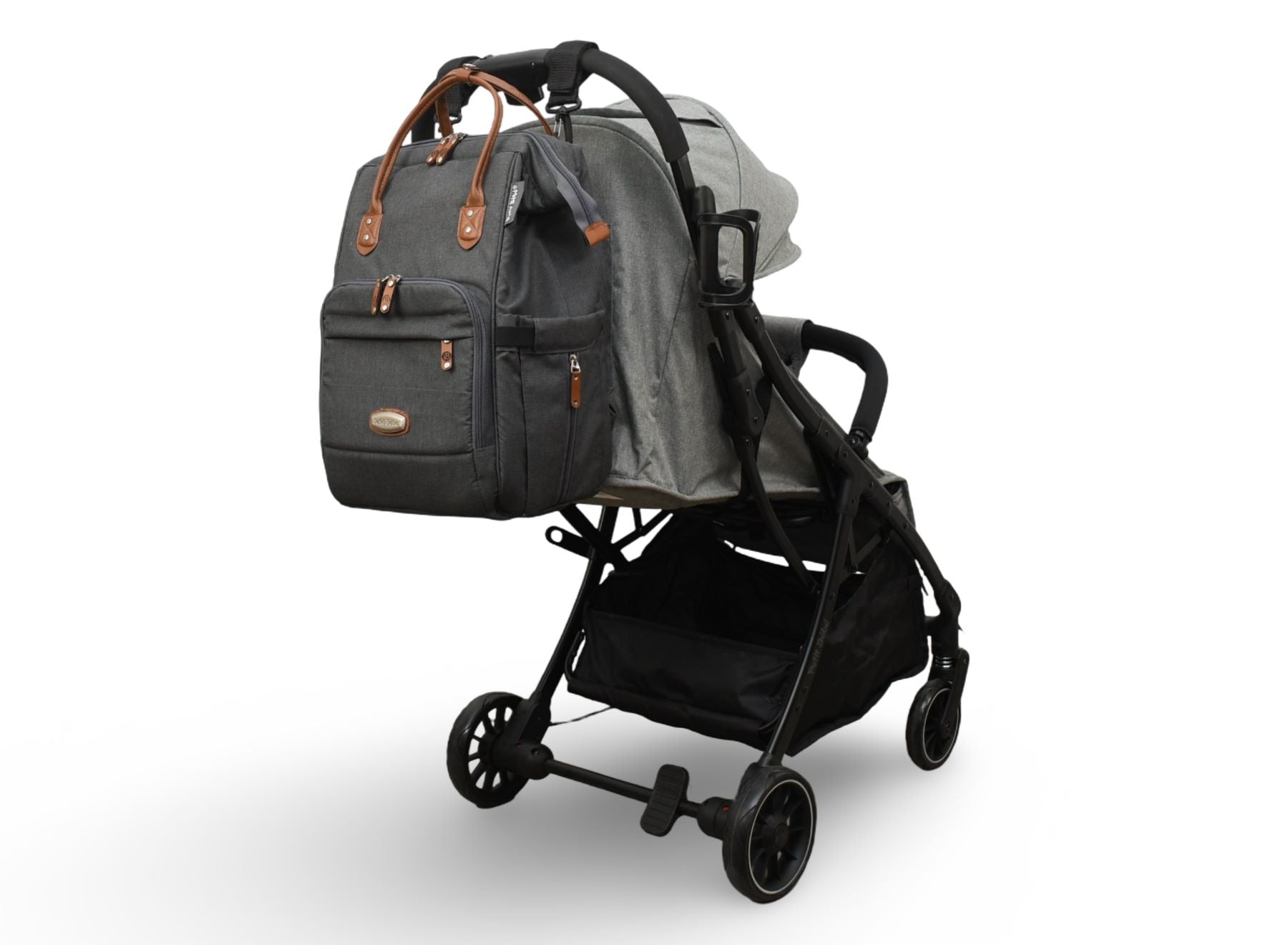 Petit Bebe Premium Max Diaper Bag  – Black
